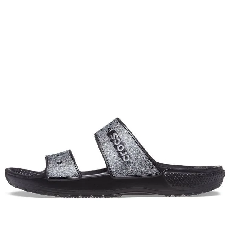 Crocs Classic Glitter II Sandal 'Black' 207769-001 - 1