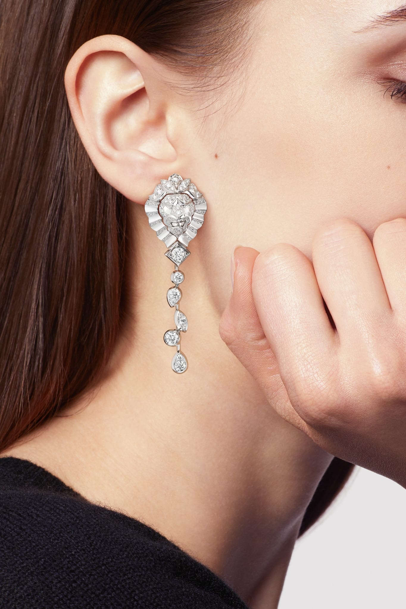 LION SOLAIRE DE CHANEL EARRINGS - 2