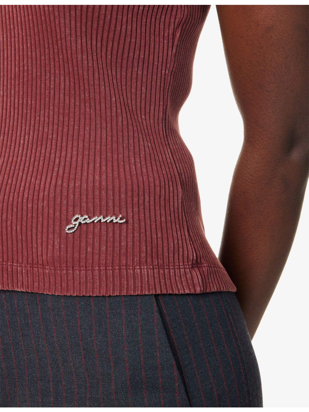 Heavy Ribbed Cotton-Jersey Tank Top - 5