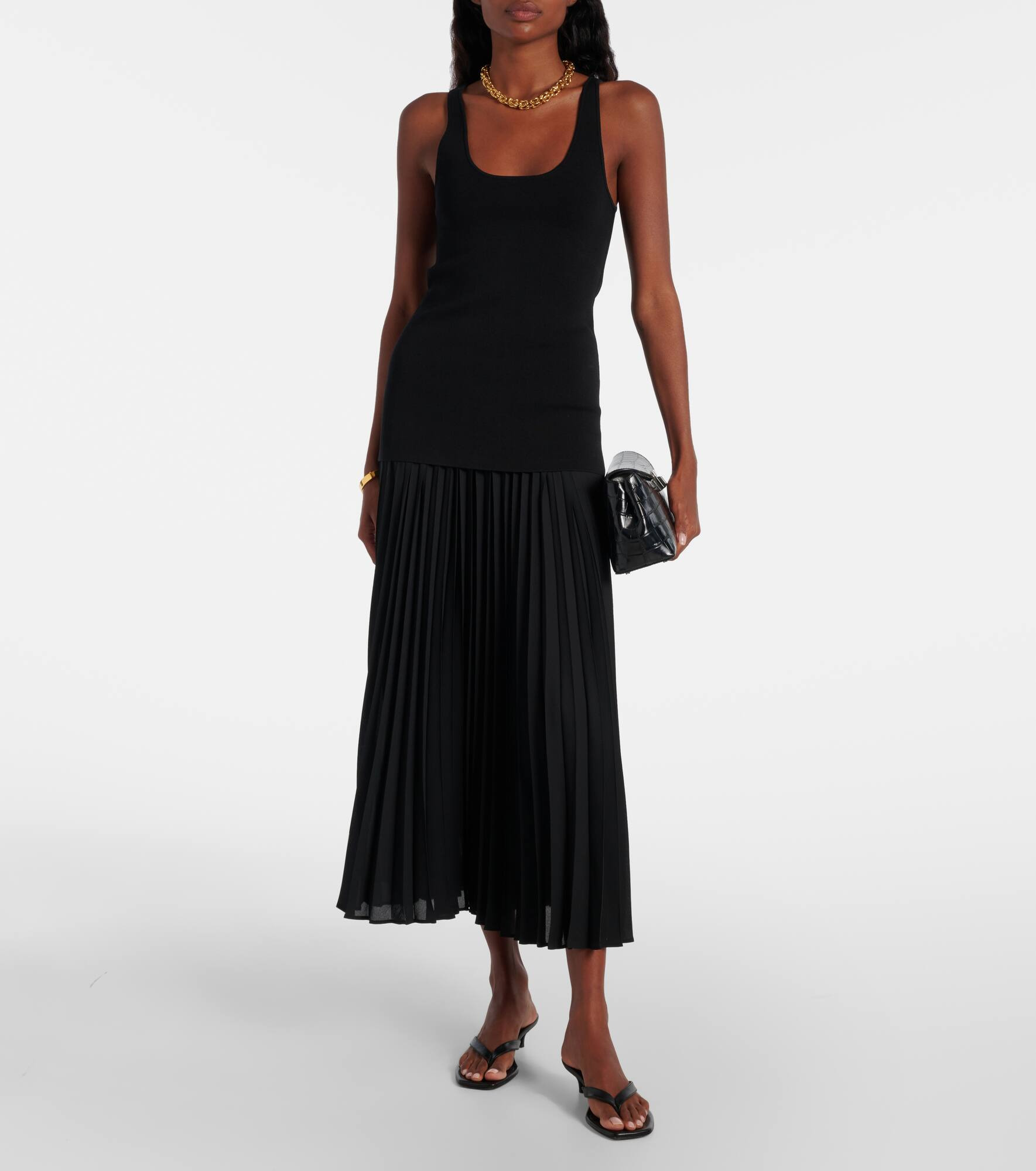 Georgette maxi skirt - 2