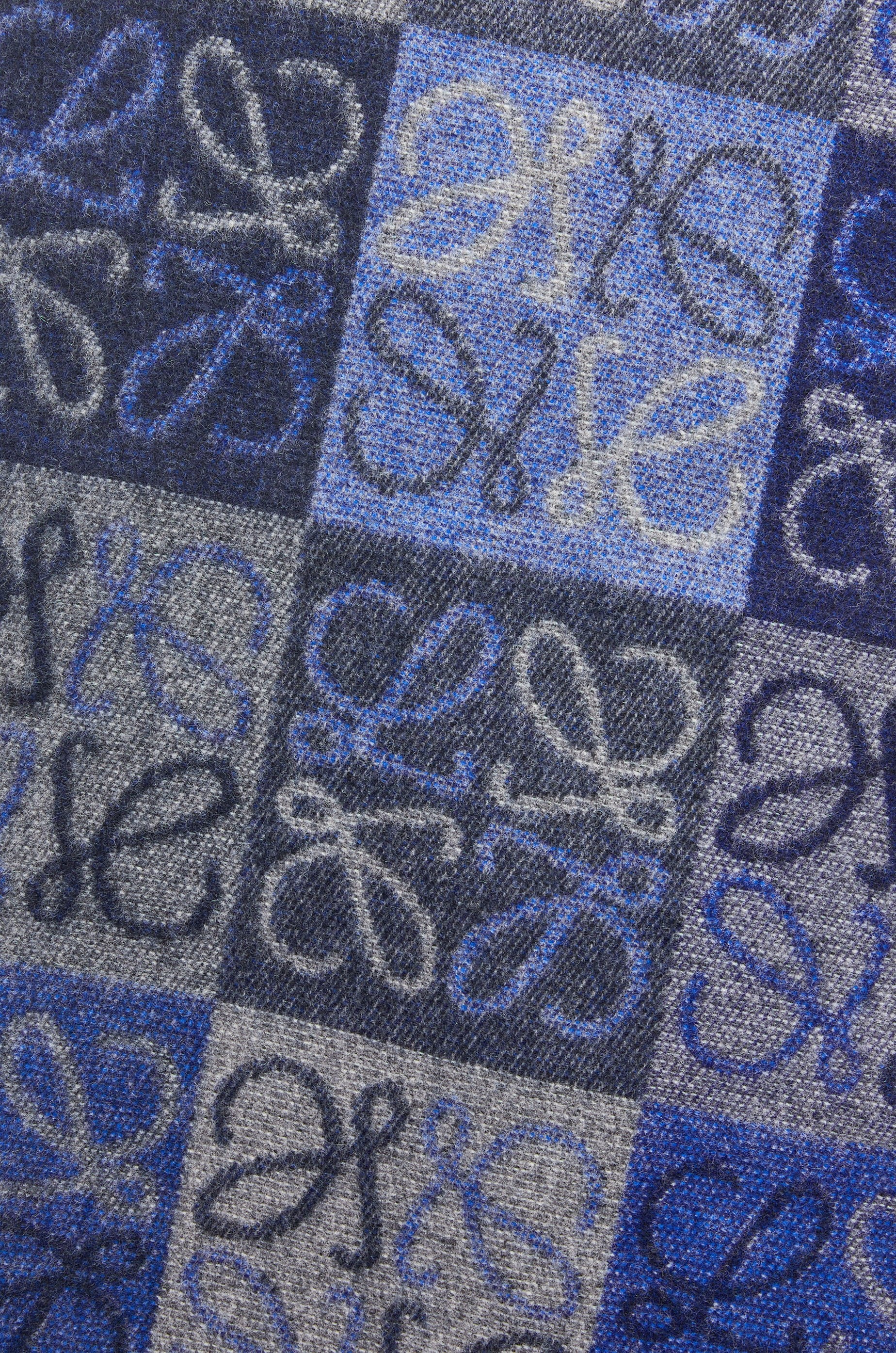 Anagram scarf in wool and cashmere - 3
