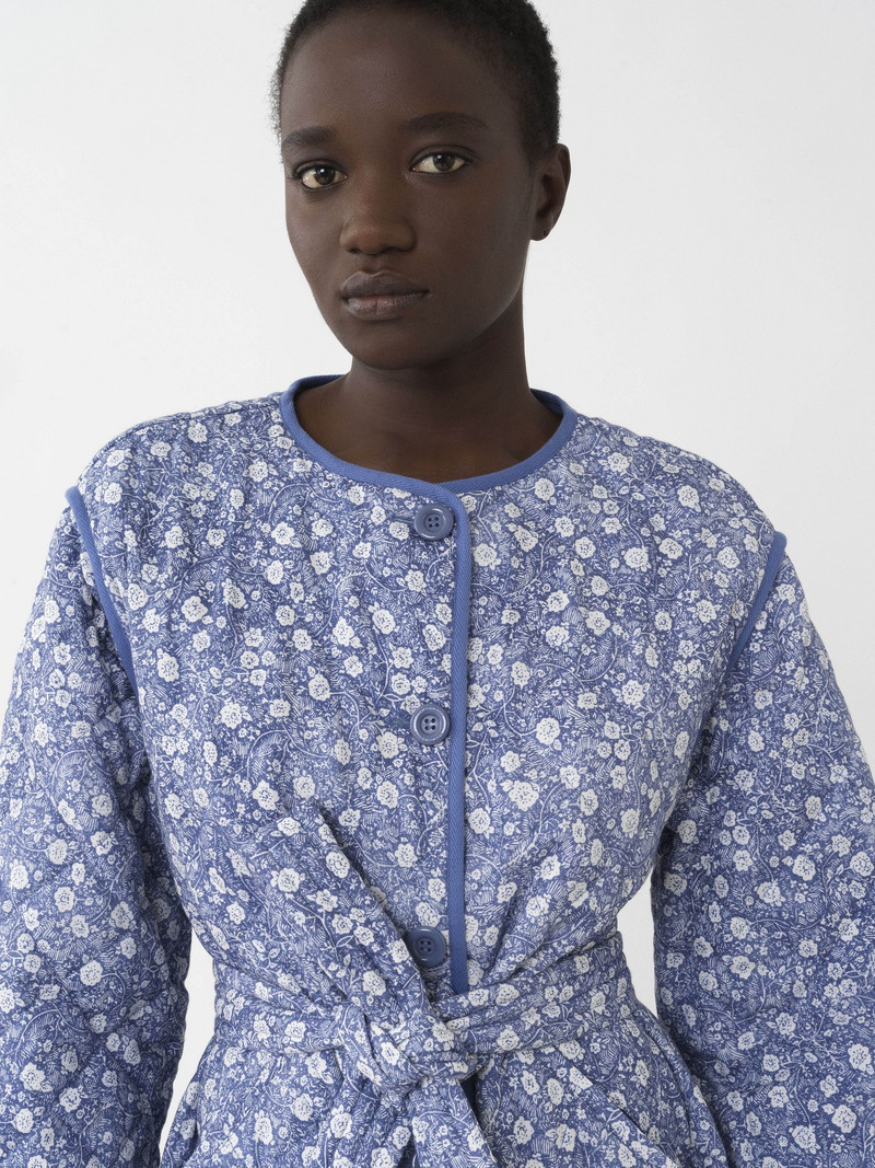 QUILTED PRINTED JACKET 5