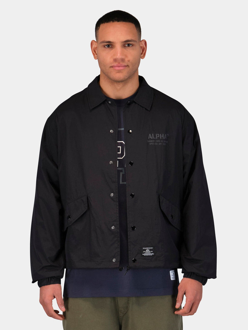 ALPHA INDUSTRIES LIGHTWEIGHT RELAXED COACHES JACKET outlook