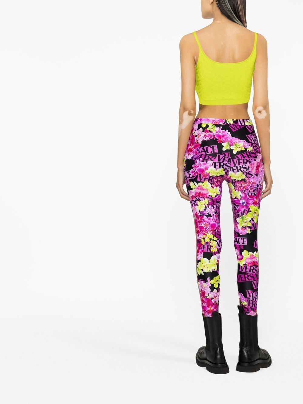 Medusa-motif knitted top - 4