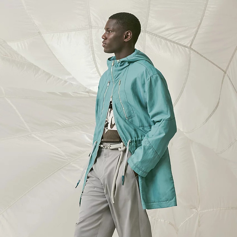 Hermès Hooded parka outlook