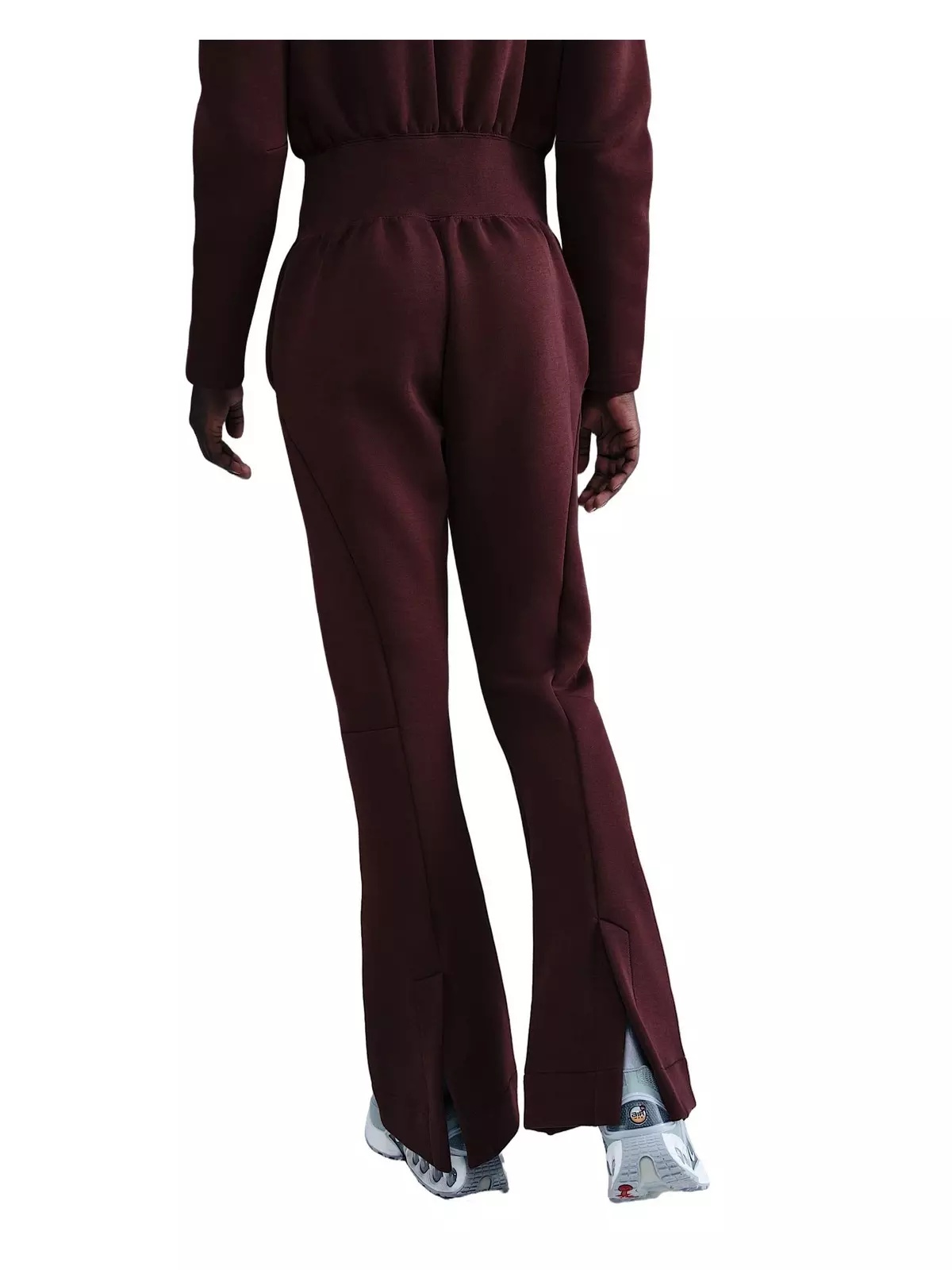 Women's Sportswear Tech Fleece Jumpsuit -Burgundy - 5