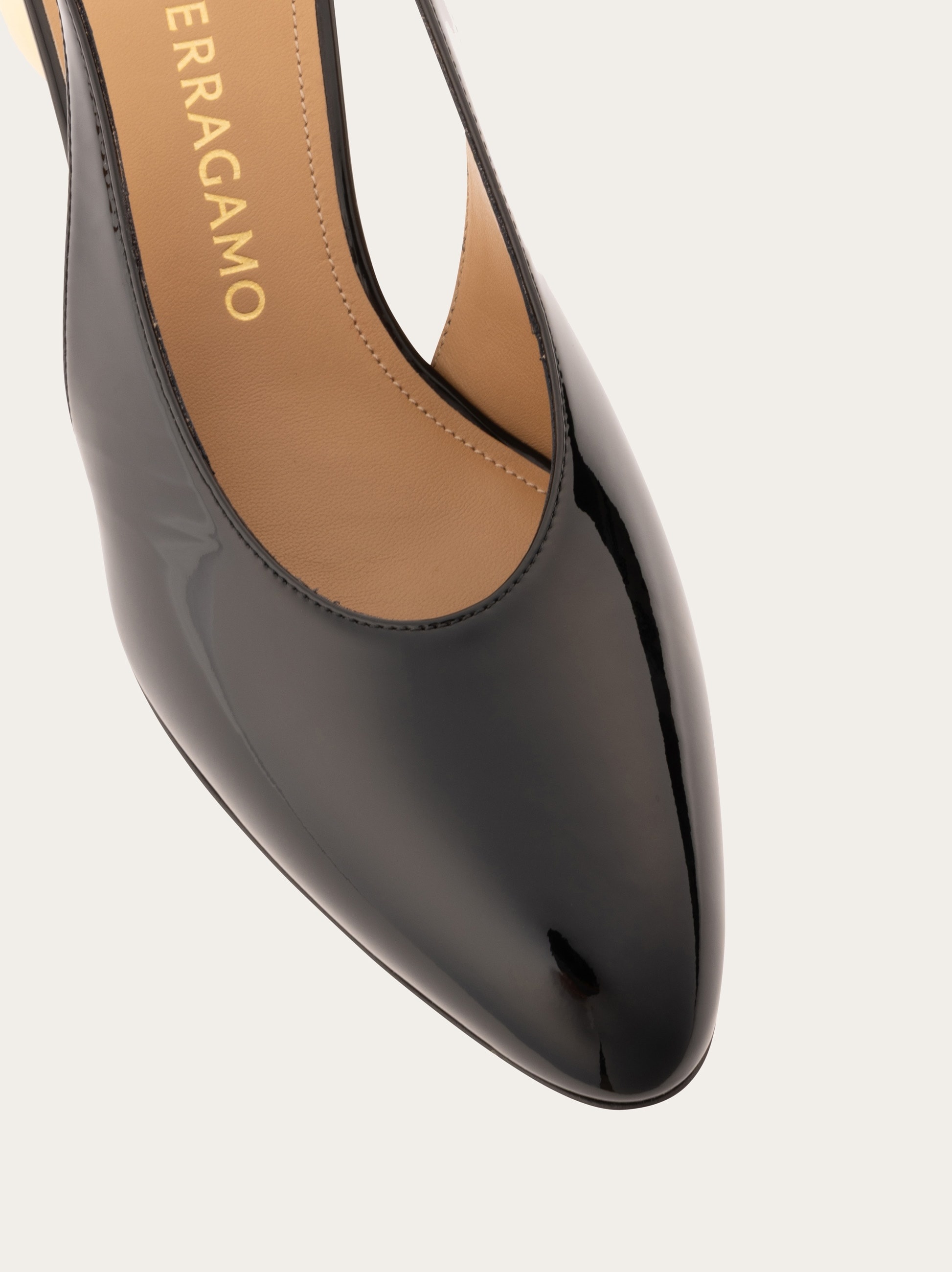 Spherical heel slingback pump - 5