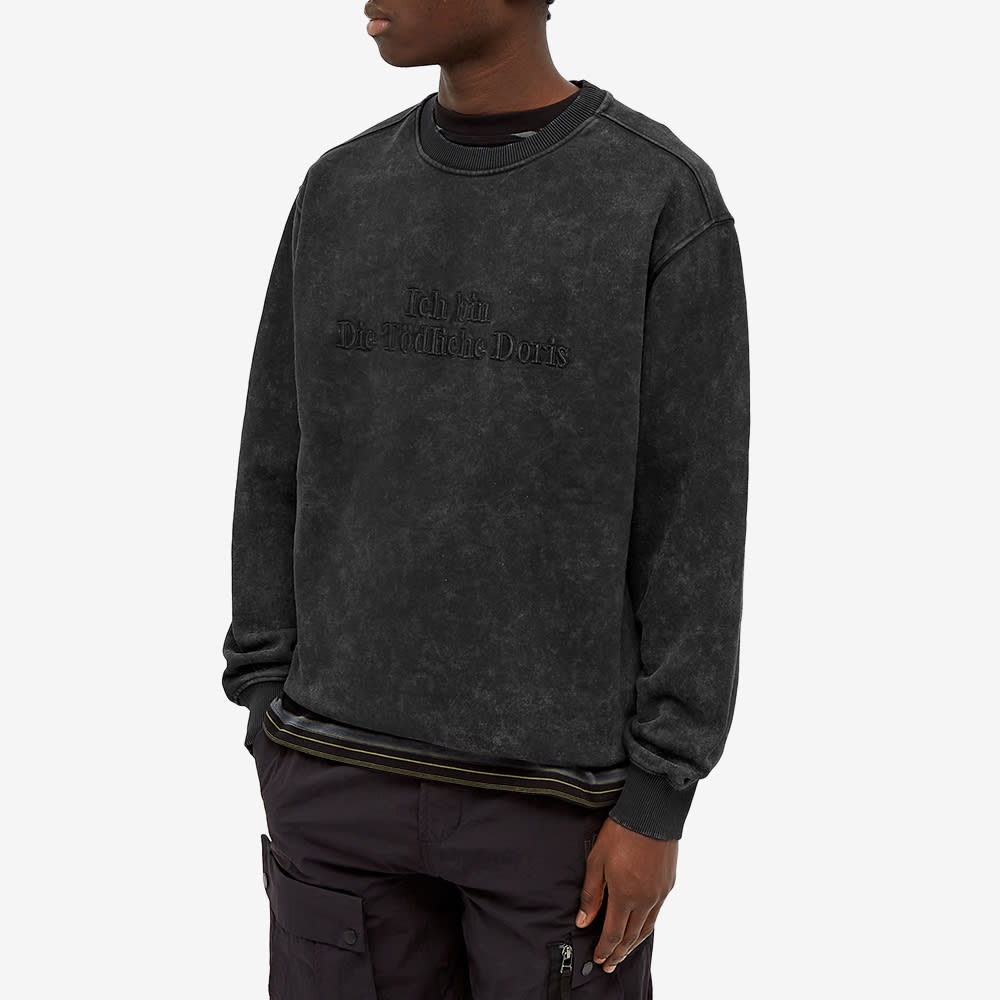 032c Ich Bin Embroidered Crew Sweat - 4