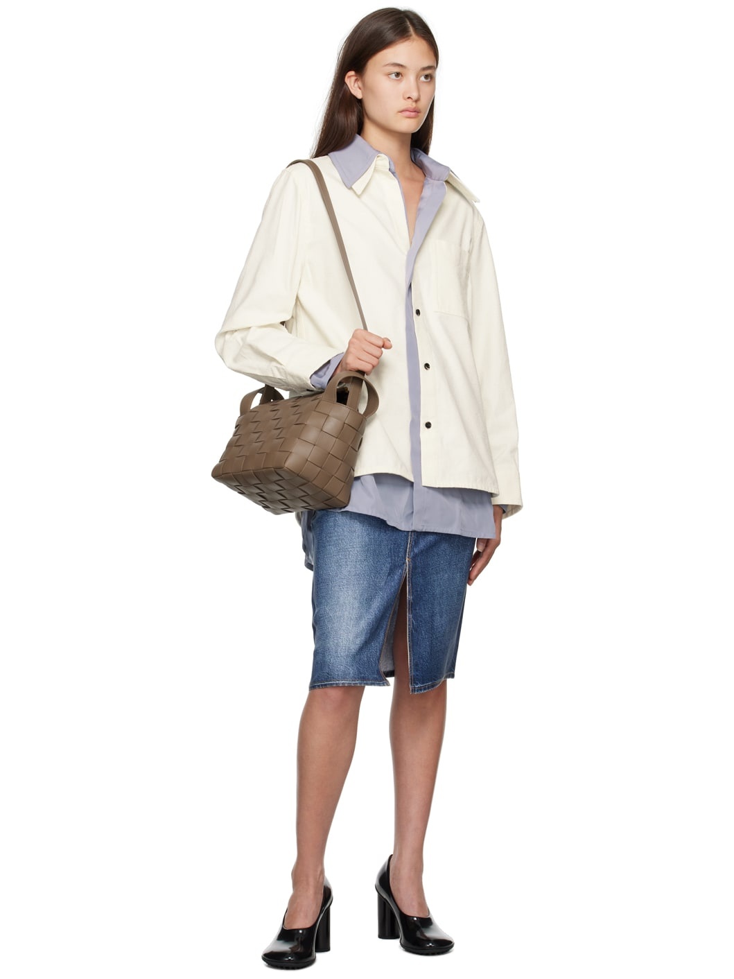 Taupe Bowling Cassette Bag - 4