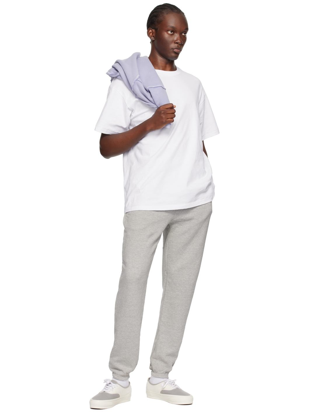 Gray Heavyweight Classic Sweatpants - 4