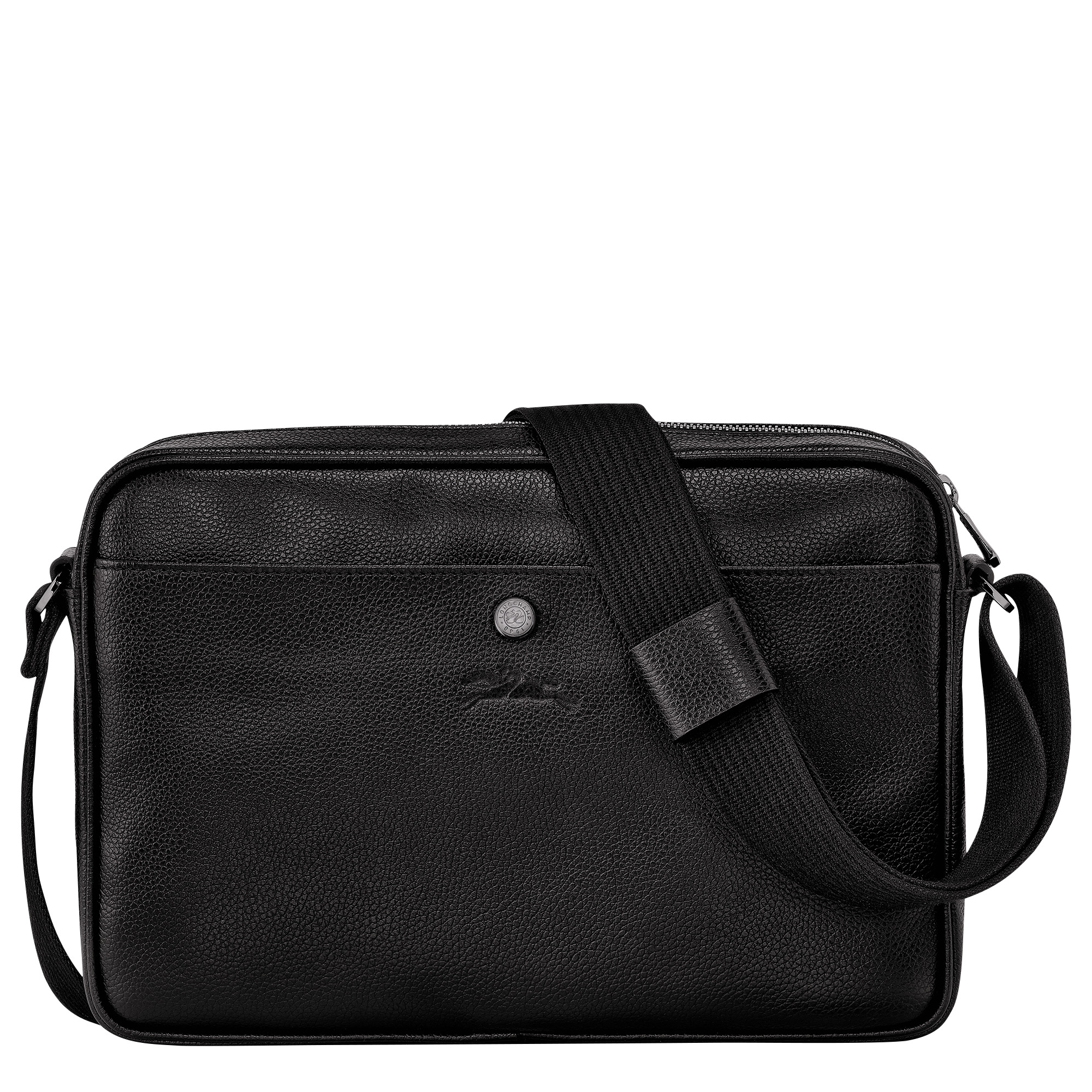 Le Foulonné M Camera bag Black - Leather - 4