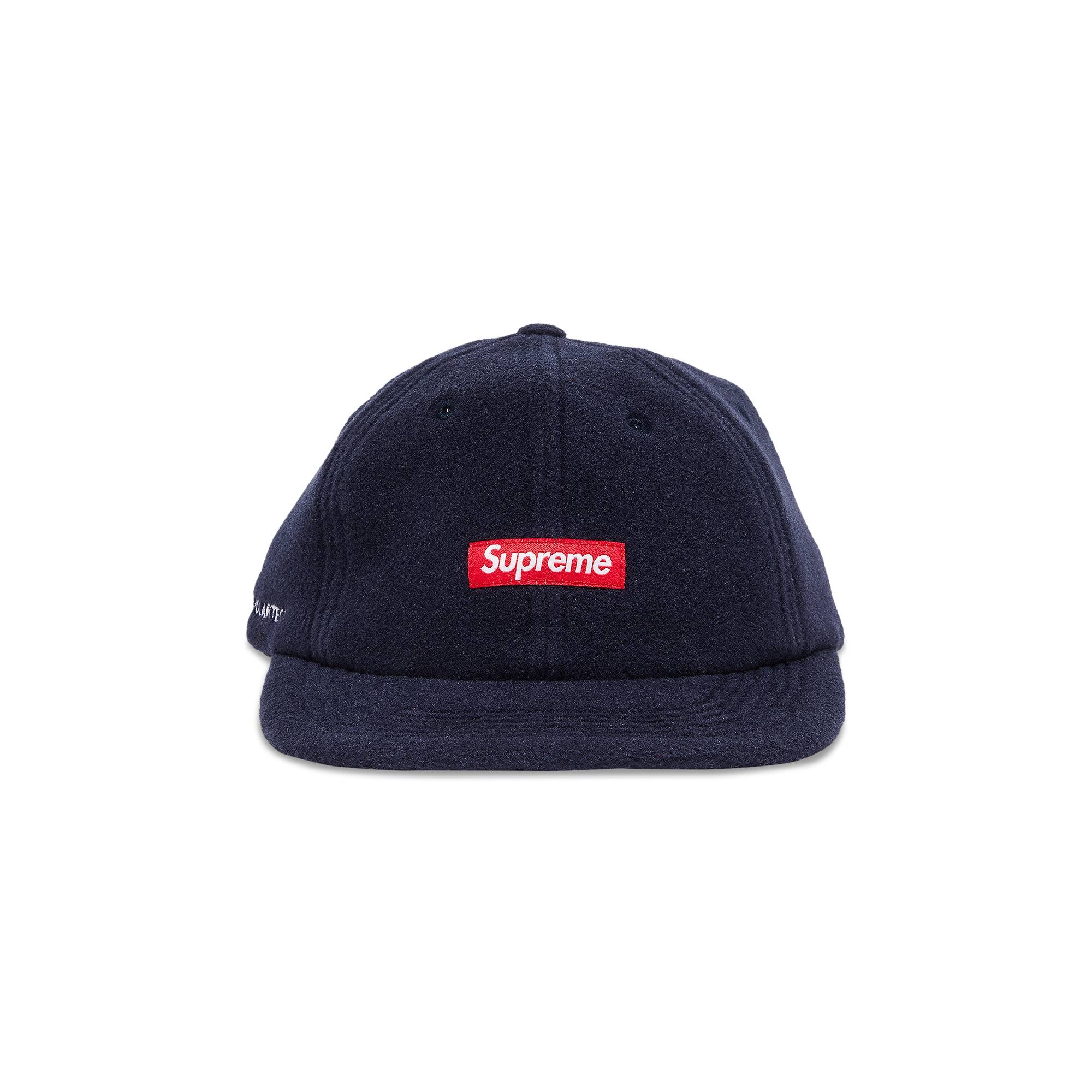 Supreme Polartec Small Box 6-Panel 'Navy'