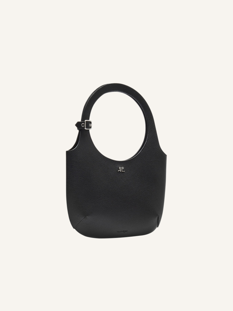 courrèges HOLY GRAINED LEATHER BAG outlook
