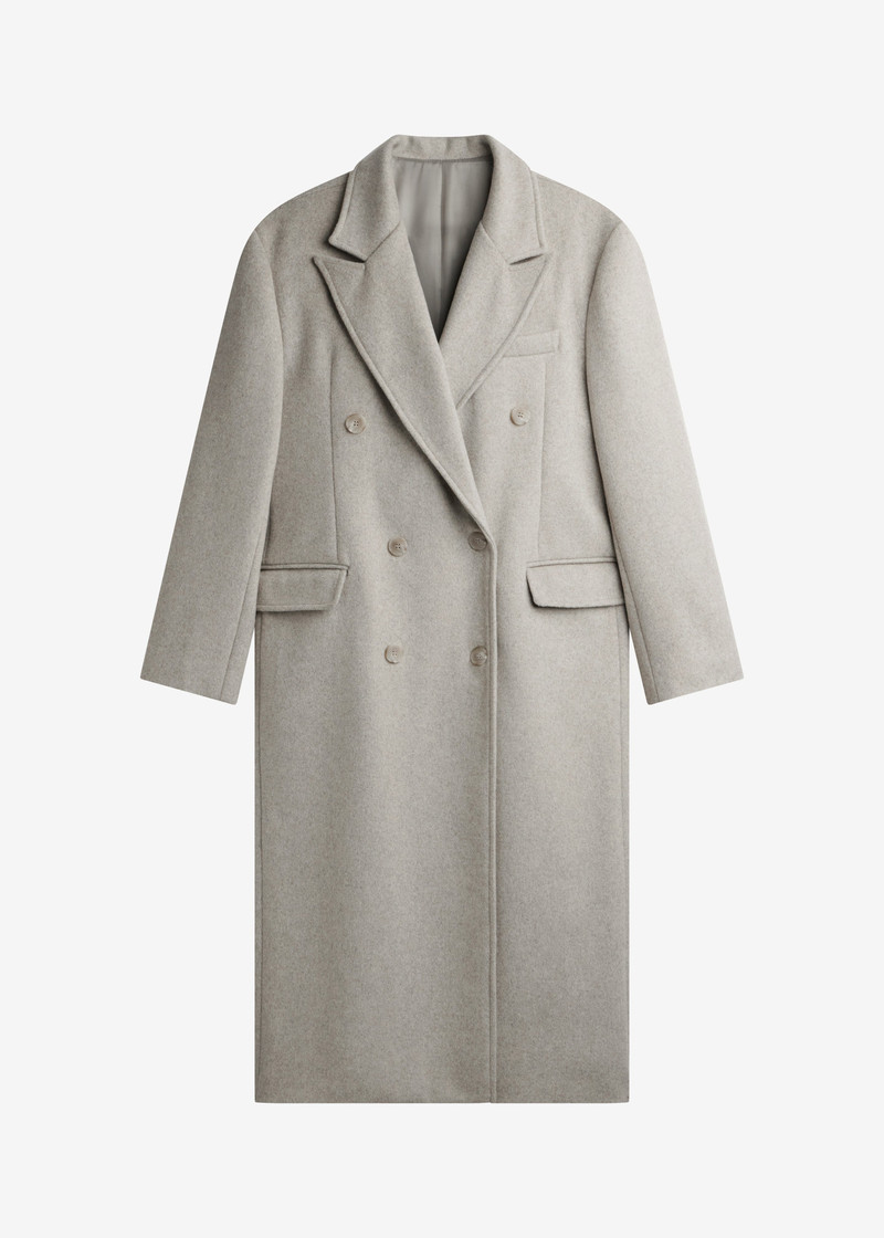 Bellace Wool Coat - Taupe 1