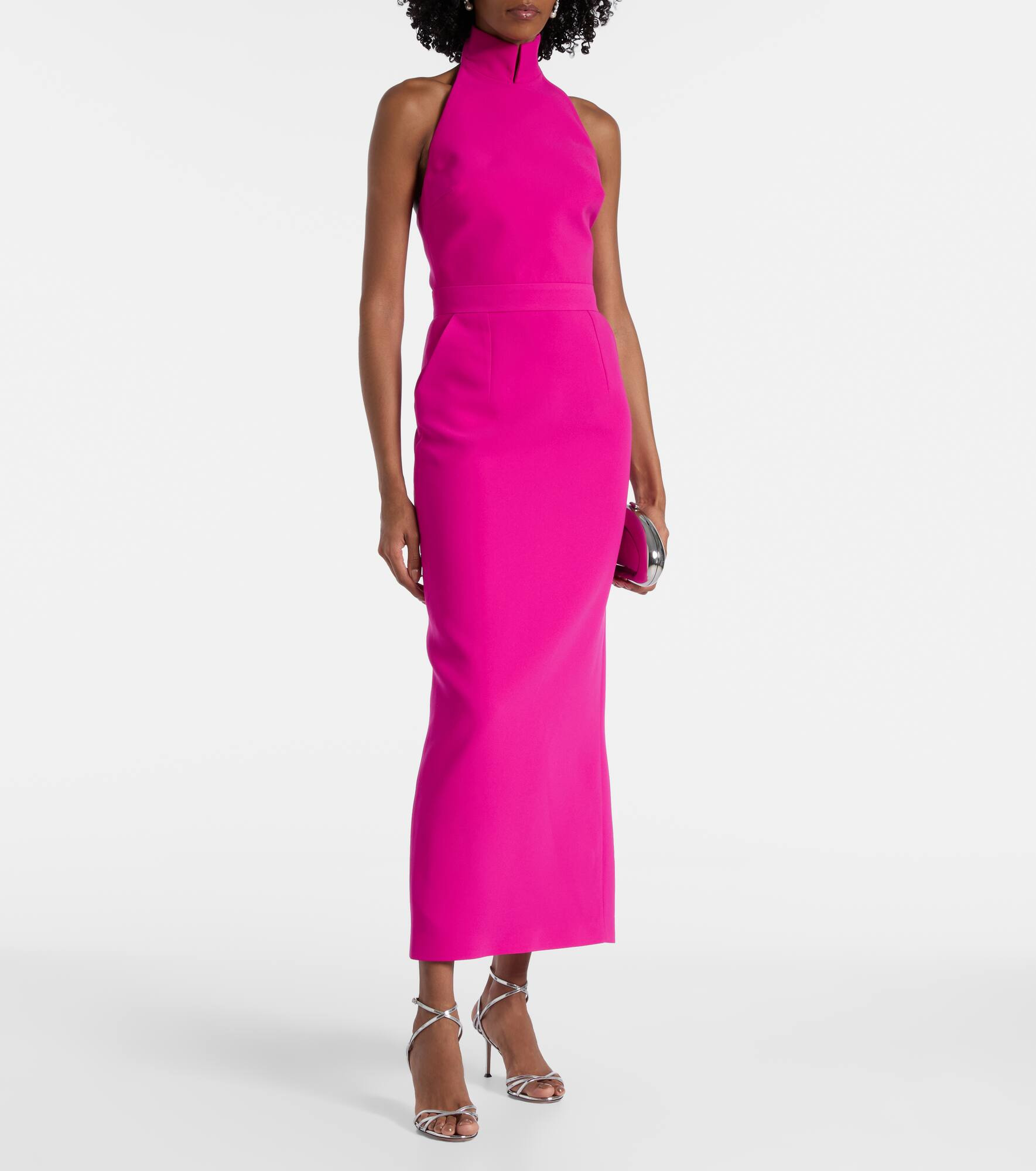 Halterneck maxi dress - 2