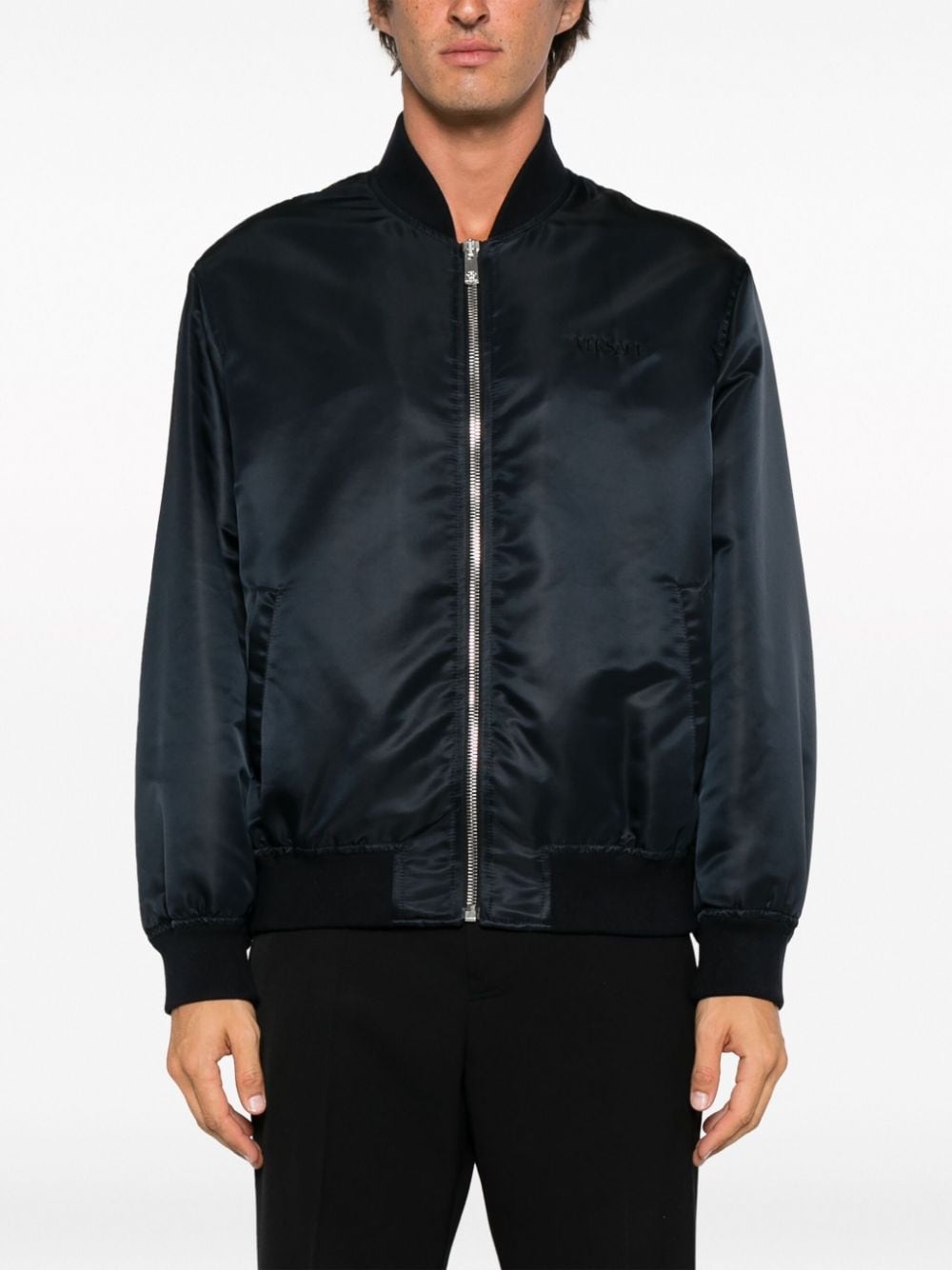 graphic-print bomber jacket - 3