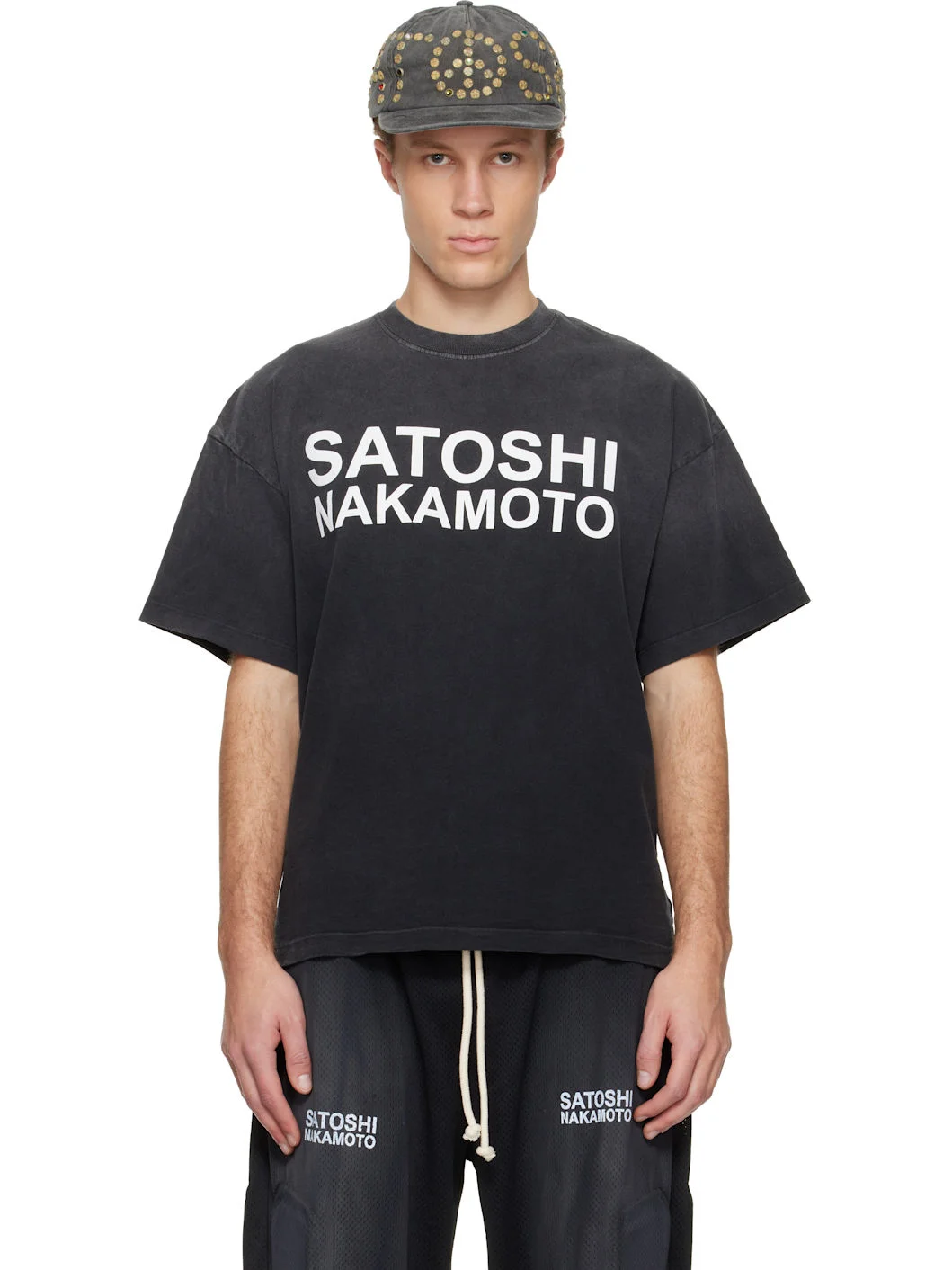 Black Stencil Logo T-shirt - 1