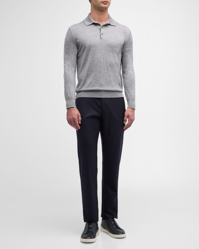 ZEGNA Men's Wool 5-Pocket Pants outlook