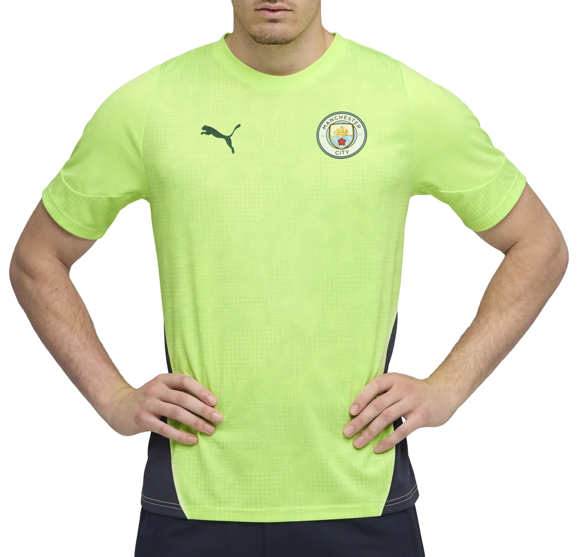 Puma Men's Manchester City Green Third Replica Training Jersey - 1