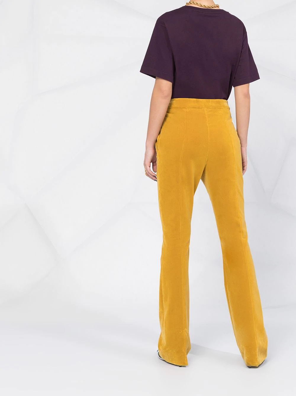 straight-leg trousers - 4