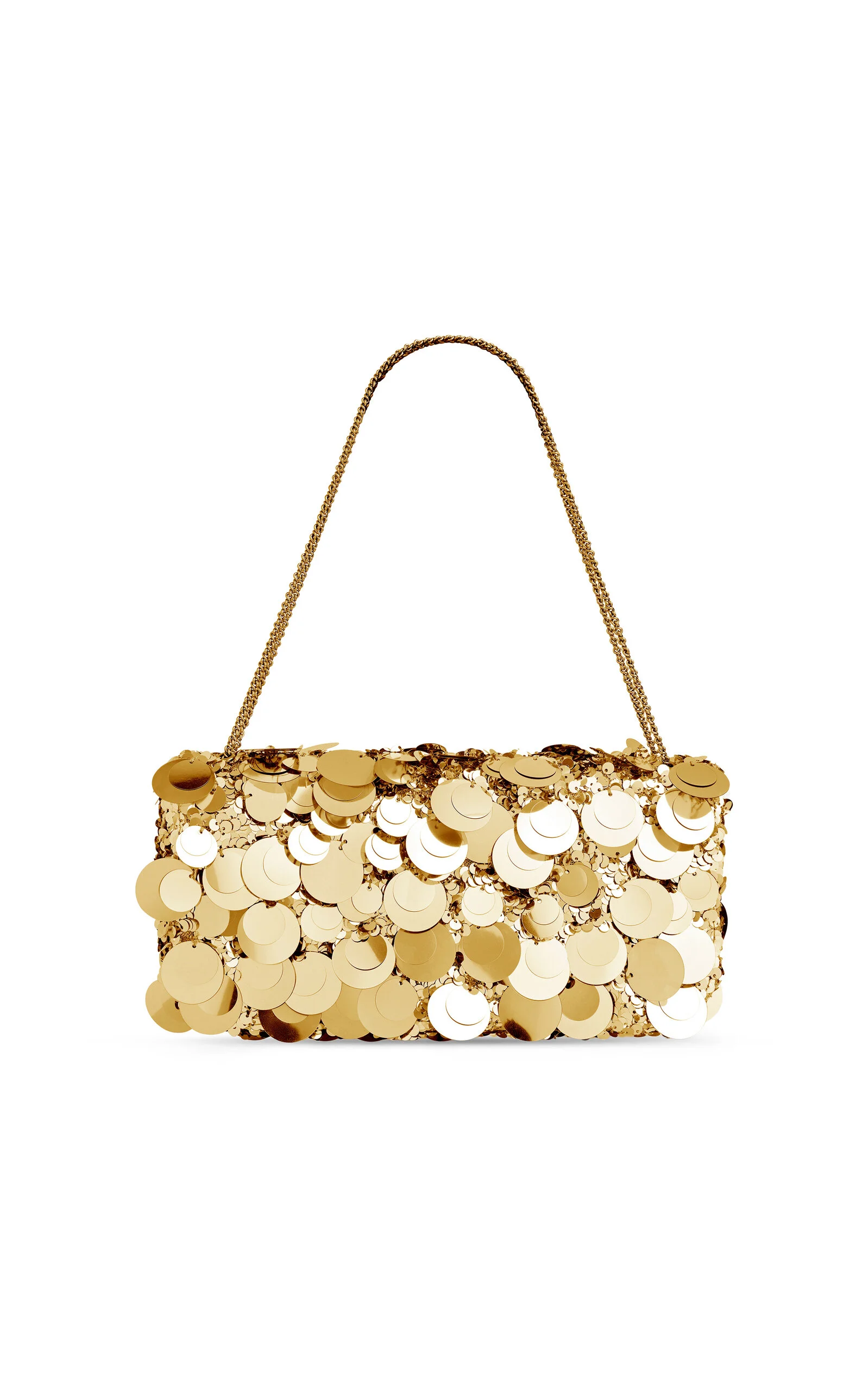 Layered Paillette Shoulder Bag gold - 1