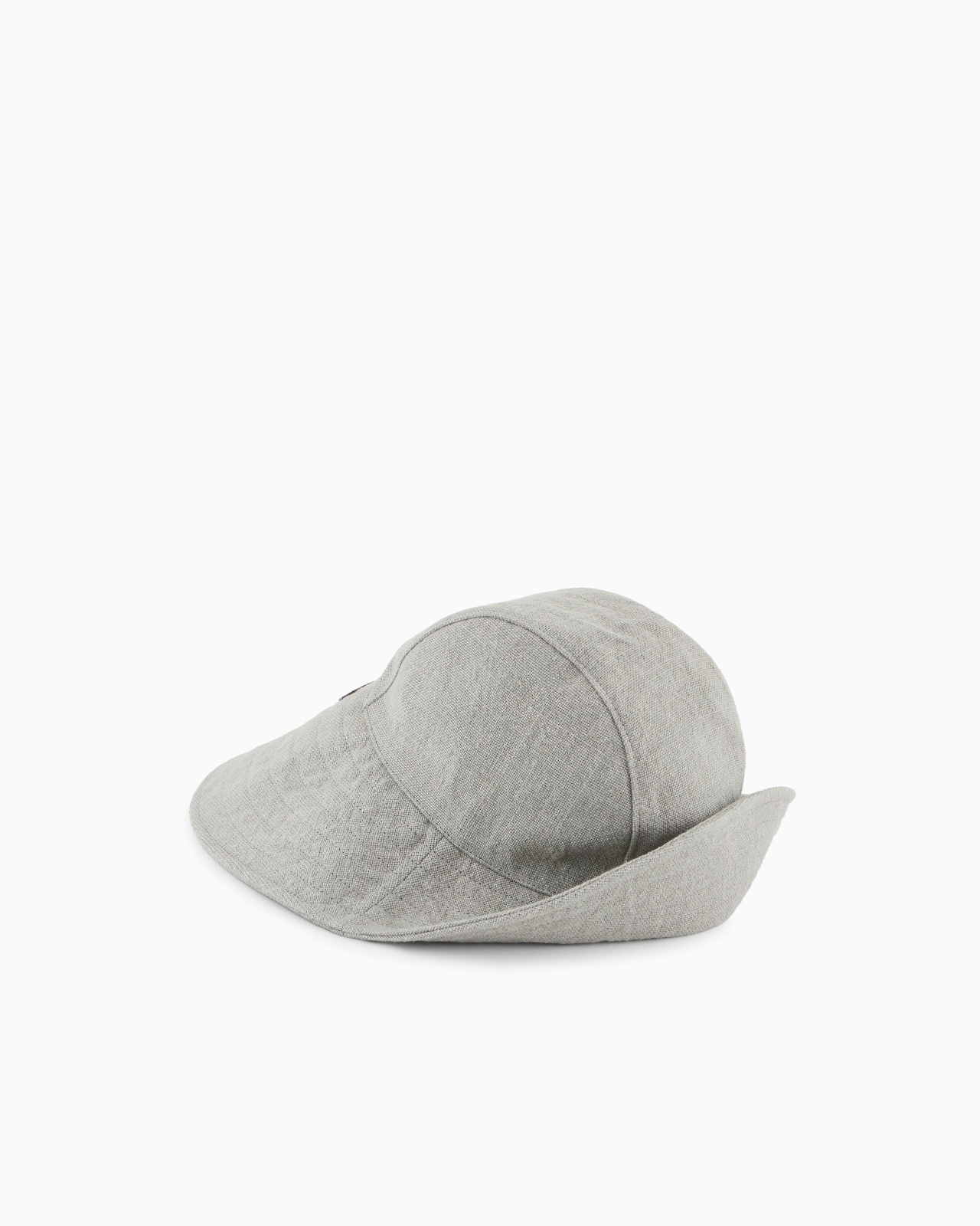 COTTON HAT WITH LEATHER DETAILS - 2