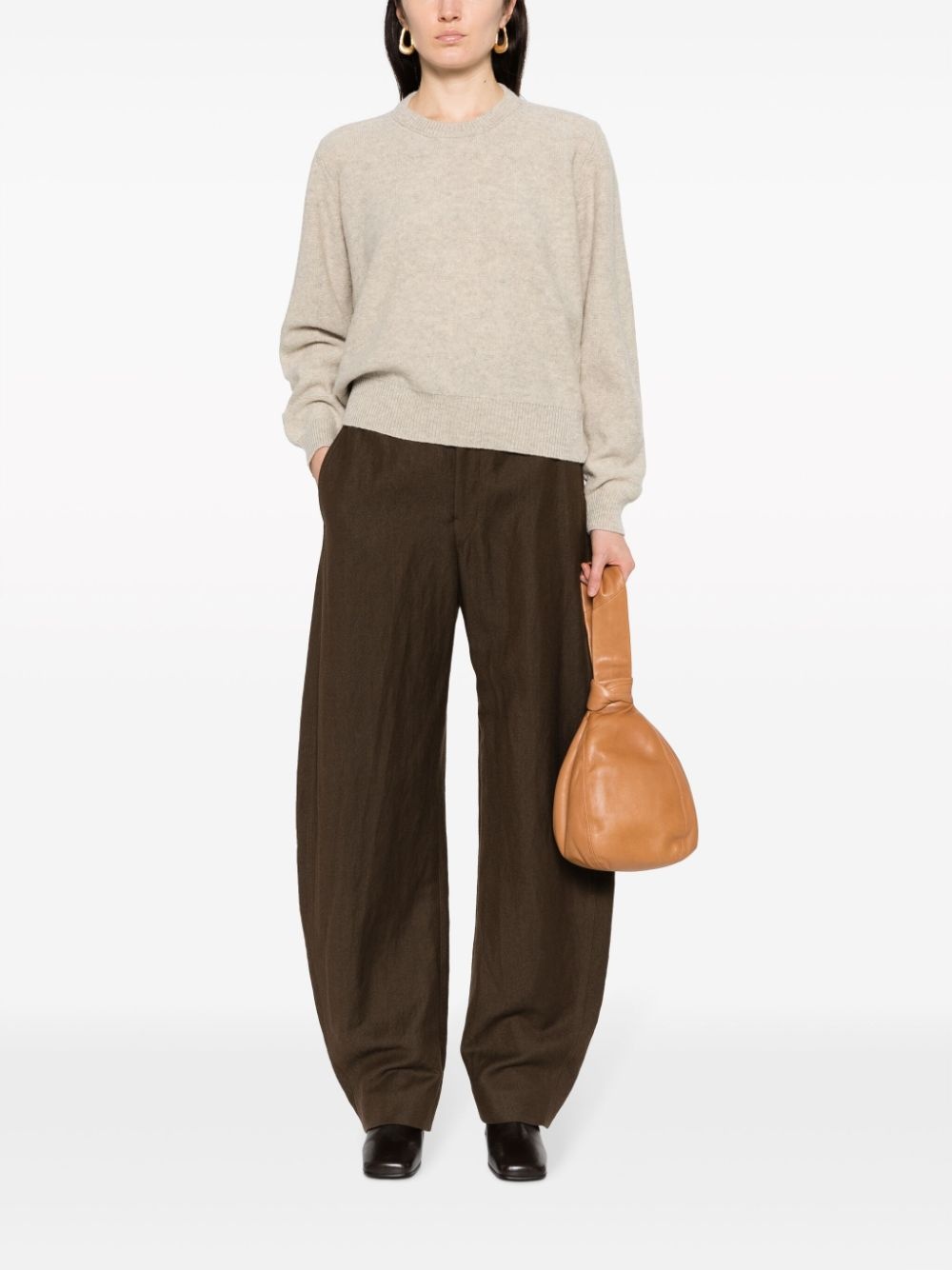 long-sleeve wool jumper - 2