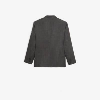 BALENCIAGA Washed Single Breasted Jacket outlook