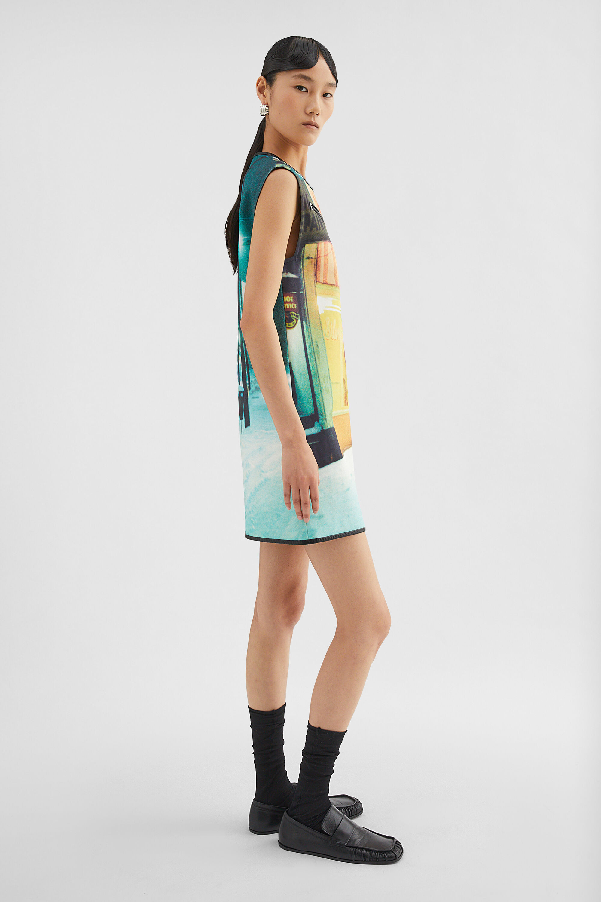 Printed Dress - 5