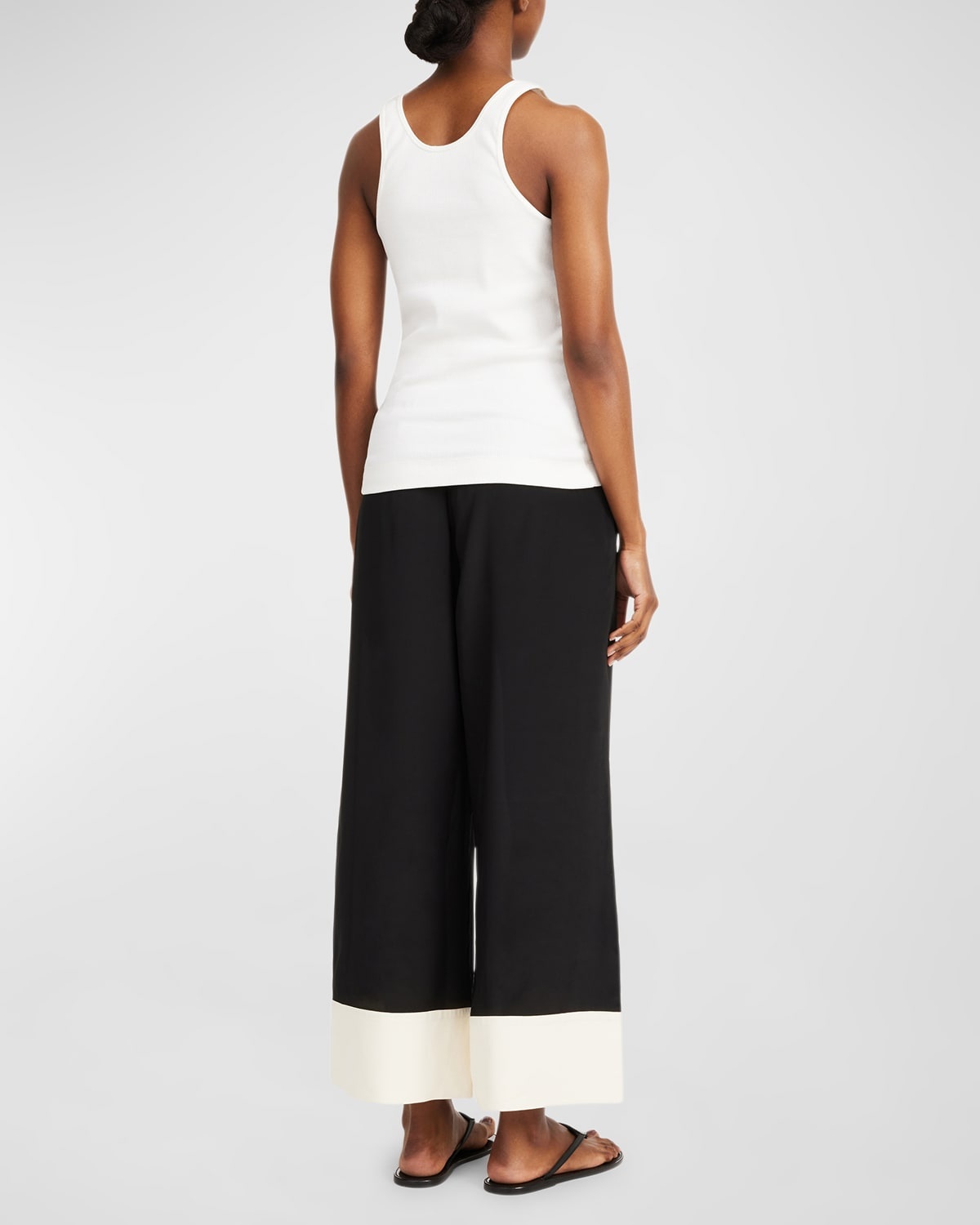 Mirabello Two-Tone Step Pants - 3