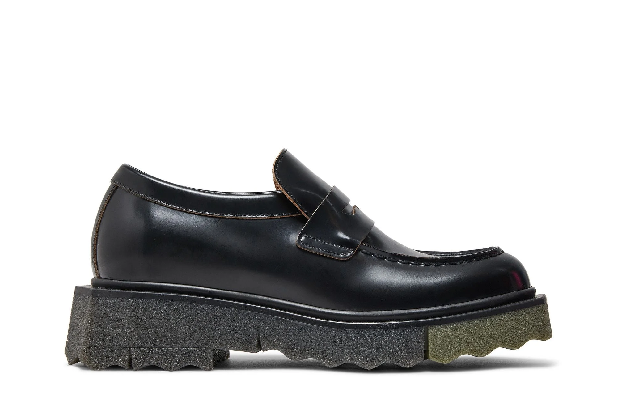 Off-White Sponge Loafer 'Black' - 1