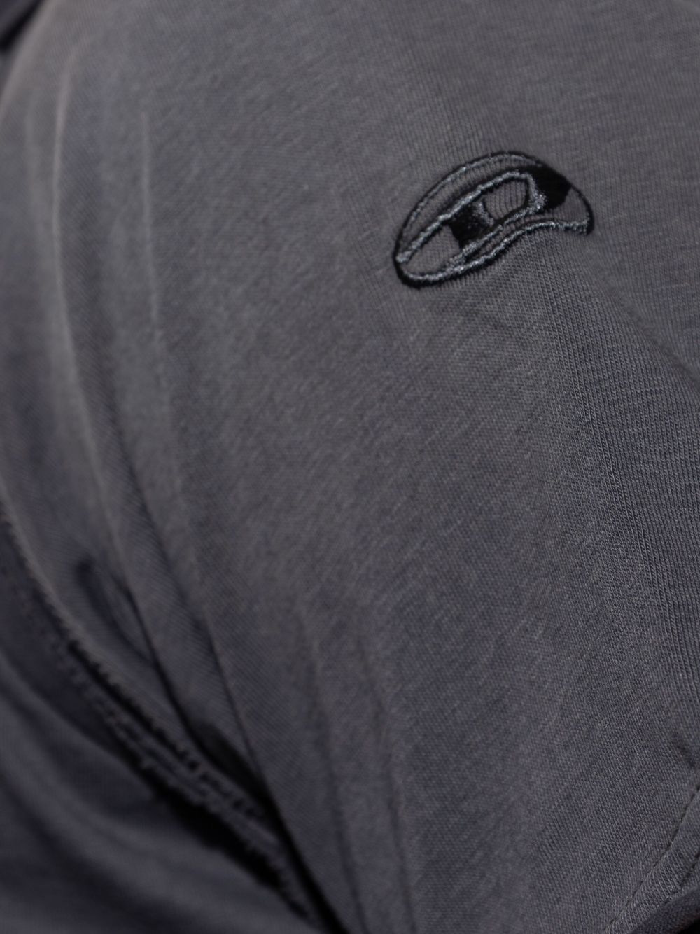 distressed embroidered T-shirt - 5