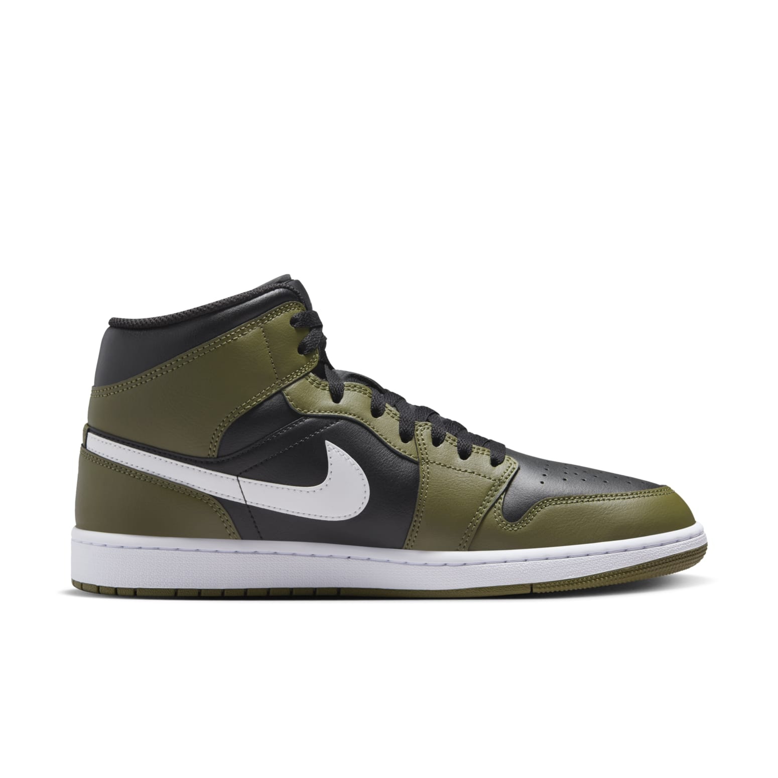 Air Jordan 1 Mid 'Black Medium Olive' DQ8426-092 - 2