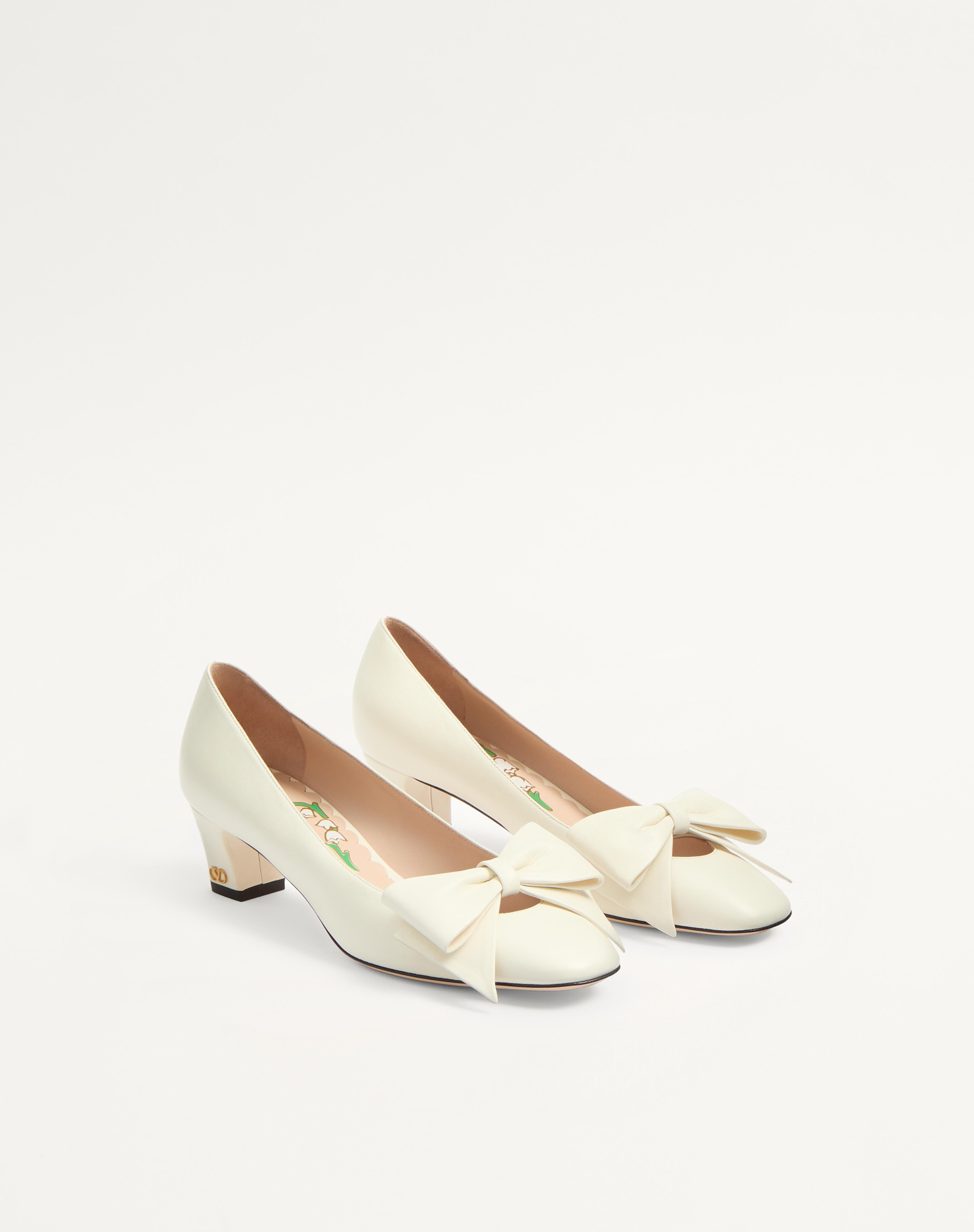 BOWOW PUMPS IN KIDSKIN 45MM - 3