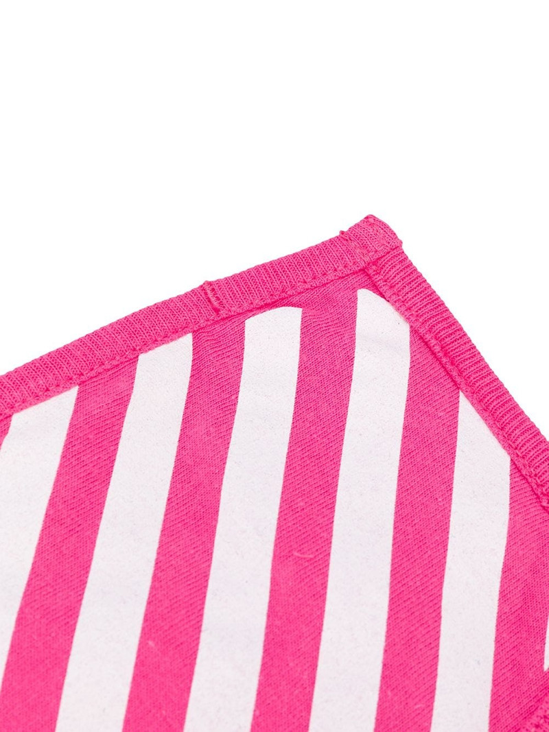 striped print face mask 3