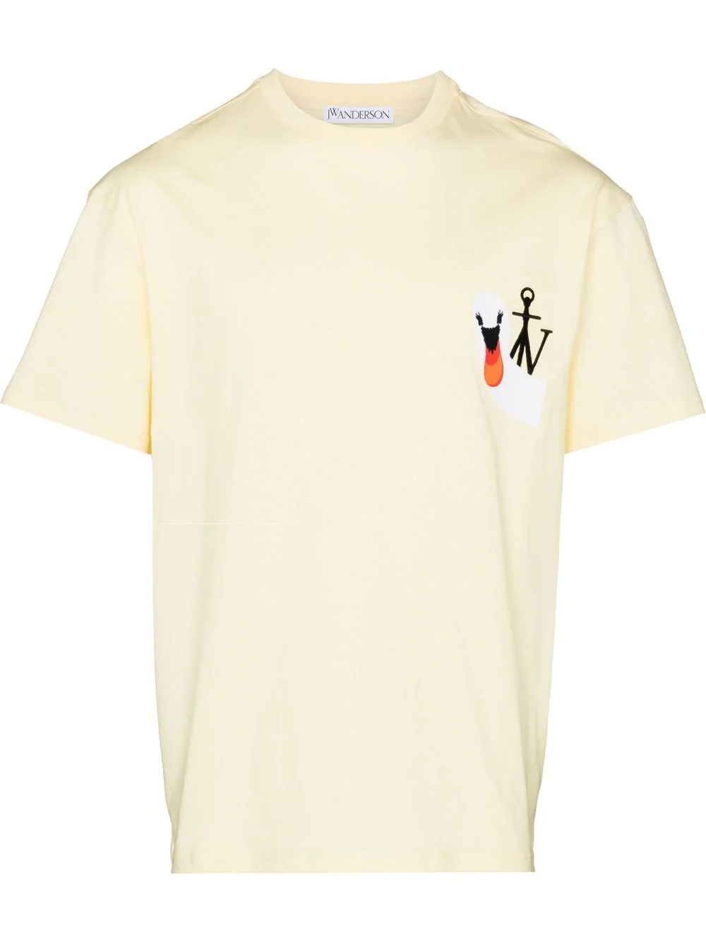 logo-embroidered T-shirt - 1