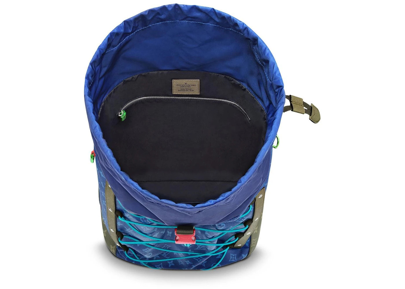 Louis Vuitton Backpack Monogram Pacific Outdoor Blue Multicolor - 3