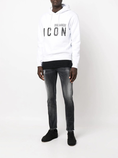 DSQUARED2 Icon print hoodie outlook
