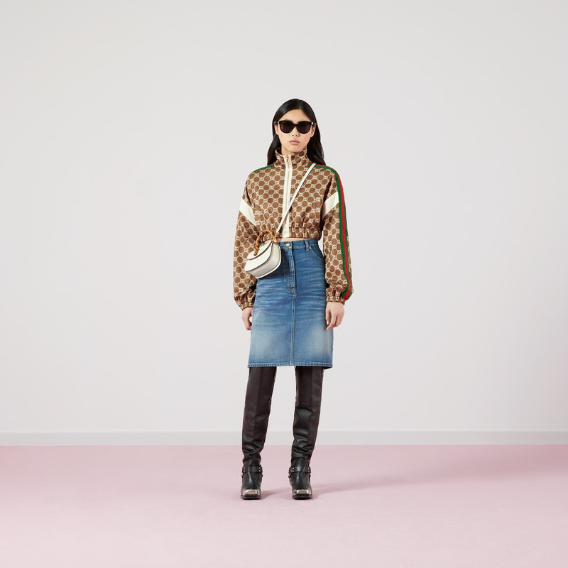 GUCCI Interlocking G zipper jacket outlook