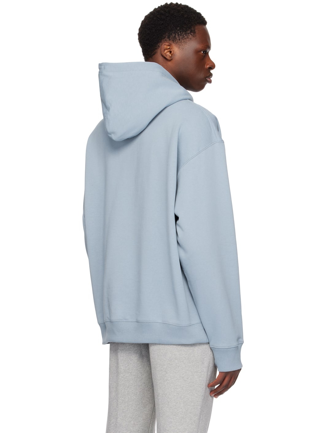 Blue Solo Swoosh Hoodie - 3