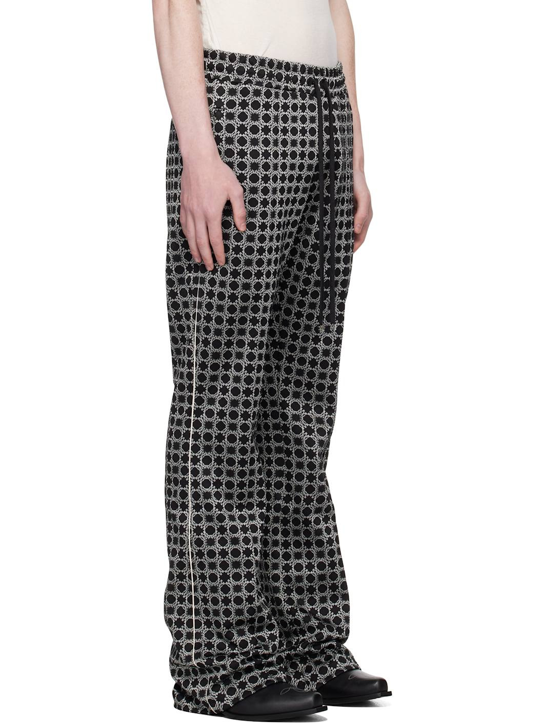 Black MA Quad Flare Track Pants - 2