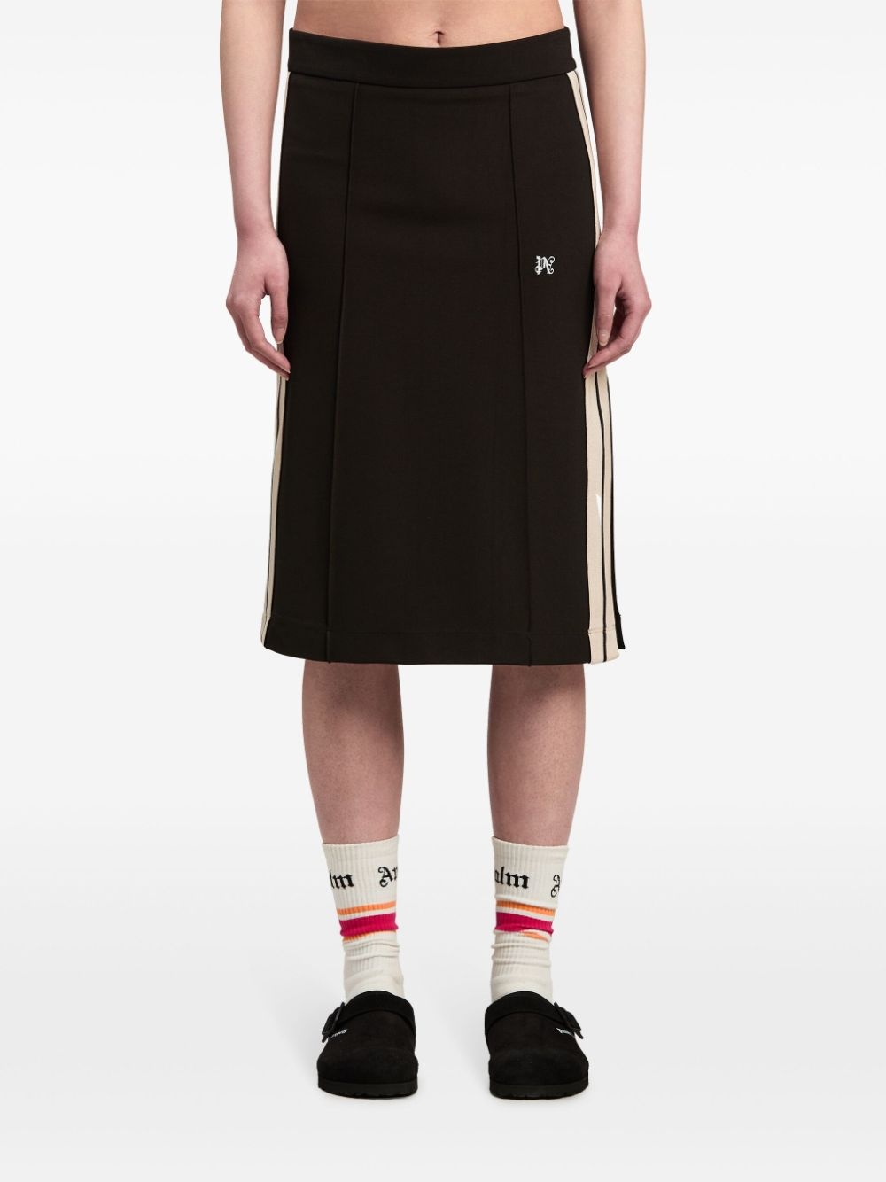monogram midi skirt - 3