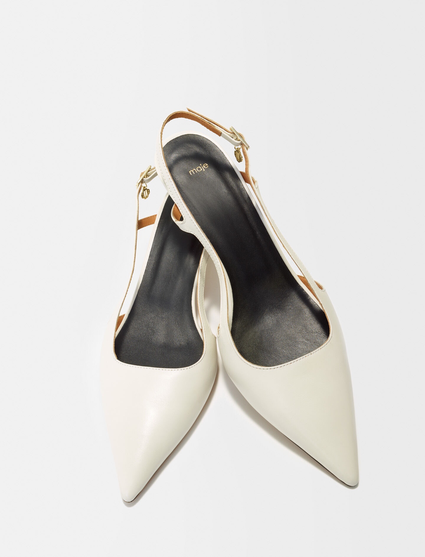 Pointed-toe pumps with straps - 7