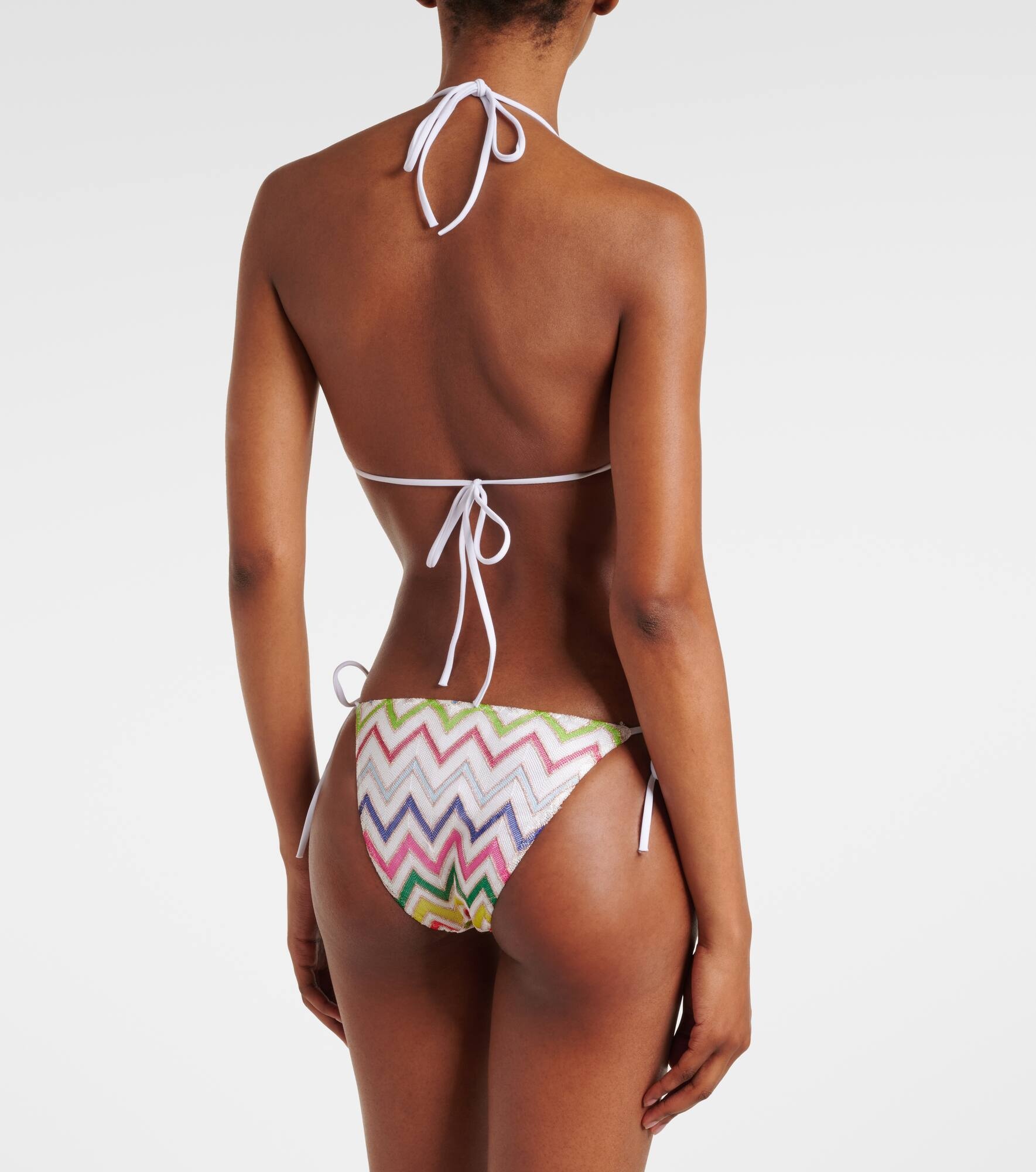 Zigzag lamé bikini - 3