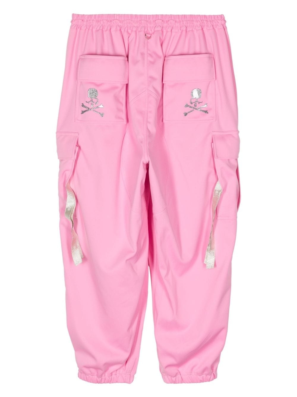skull-print cargo trousers - 2