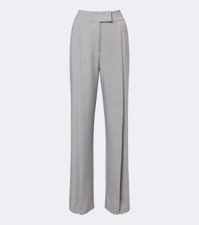 Crêpe wide-leg pants 1