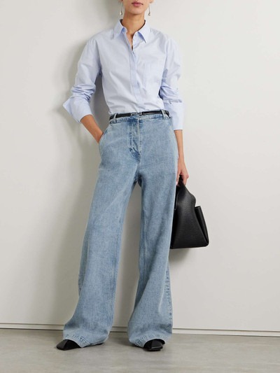 Another Tomorrow + NET SUSTAIN mid-rise straight-leg organic jeans outlook