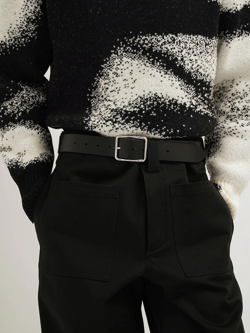 4CM LEATHER BELT - 2