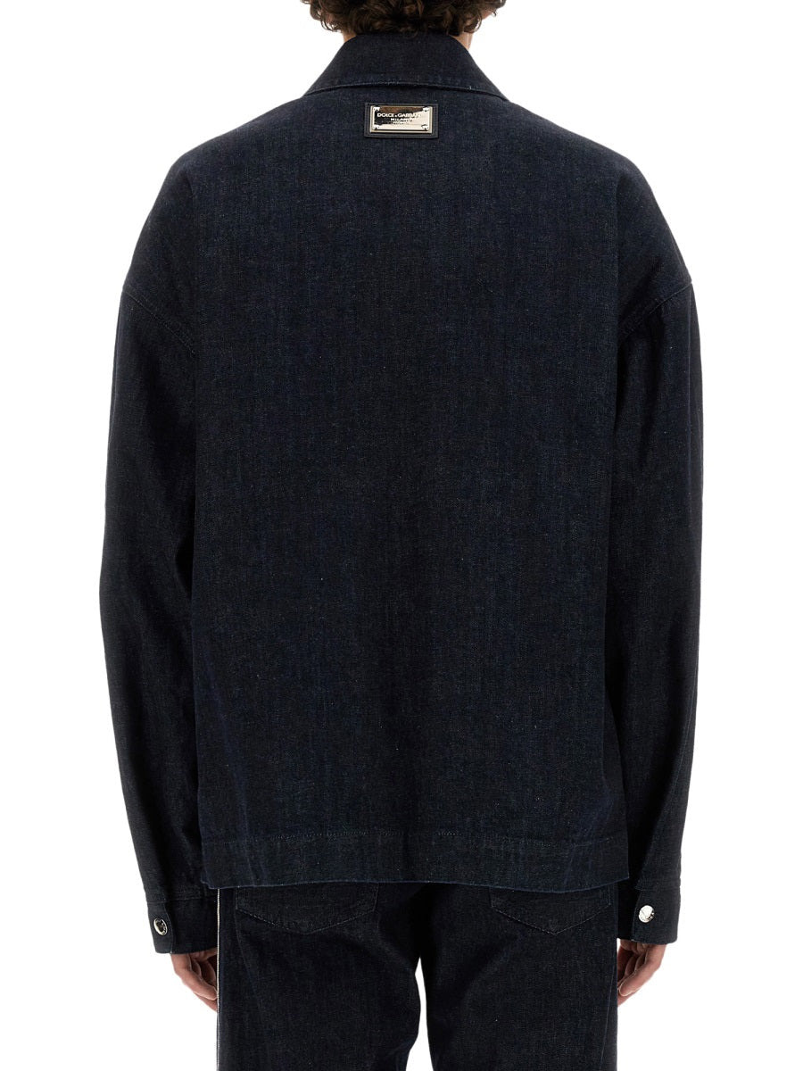 Dolce & Gabbana Men Selvedge Denim Blouson - 3