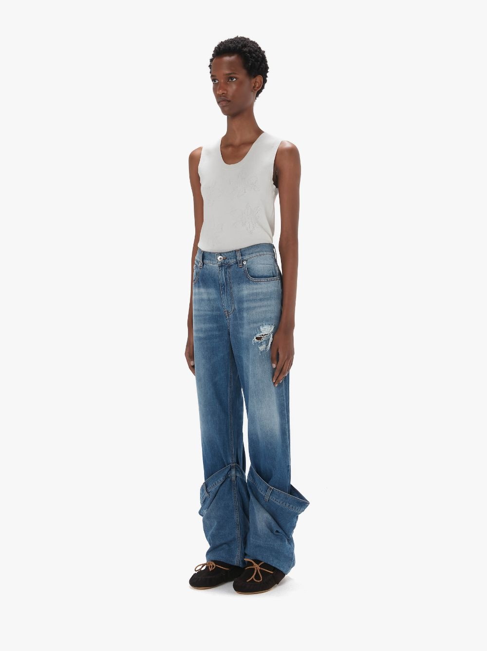 BUCKET DENIM JEANS - 4